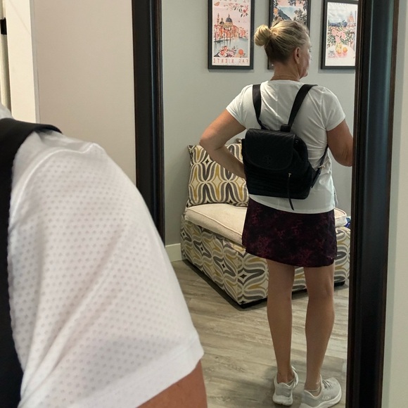 Tory Burch Quilted Nylon backpack - Picture 2 of 14